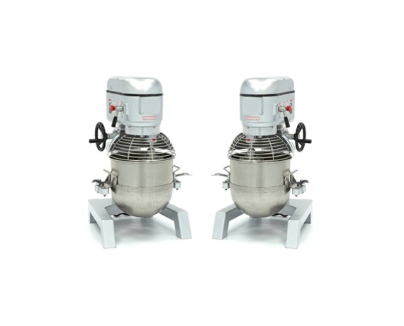 Batteurs mélangeurs pétrin mixeurs professionnels 40 à 100 litres pour la grande distribution.
