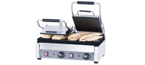 Grill de contact double pour panini et sandwich chaud