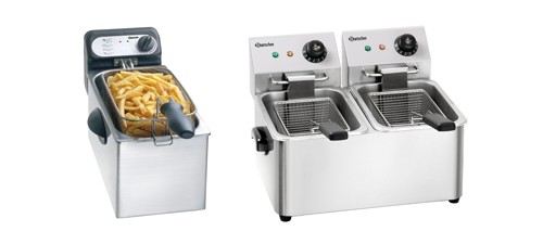 Friteuse électrique semi-professionnelle | Compacte & efficace