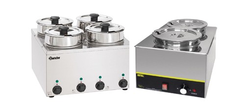 Bain-marie à sauce professionnel | Chauffe-sauce, maintien au chaud CHR