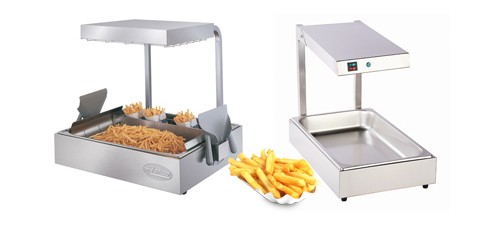 Chauffe-frites électrique professionnel | Pont chauffant & poste de salage