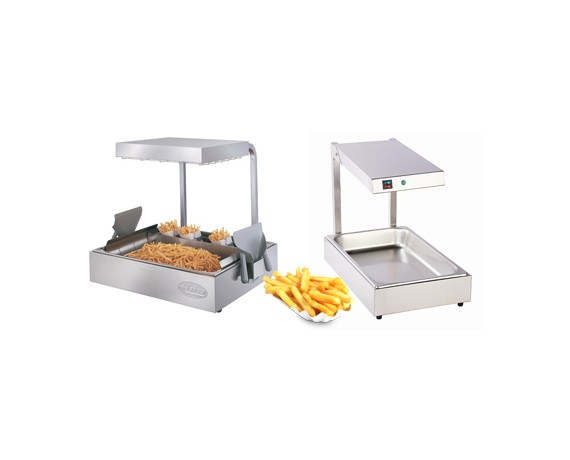 Chauffe-frites électrique professionnel | Pont chauffant & poste de salage