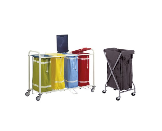 Chariot à linge hôtelier professionnel | Blanchisserie, housekeeping, CHR