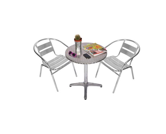 Tables de bistrot et tables de terrasse