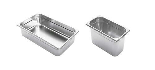 Bacs GN inox gastronormes | GN 1/1 à 1/9, couvercles & perforés