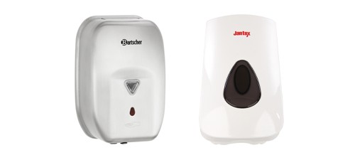 Distributeur à savon mural professionnel | Inox, ABS, automatique CHR