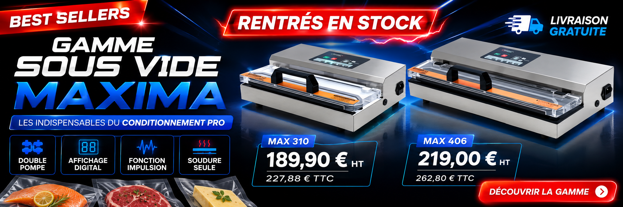 machine sous vide pro maxima