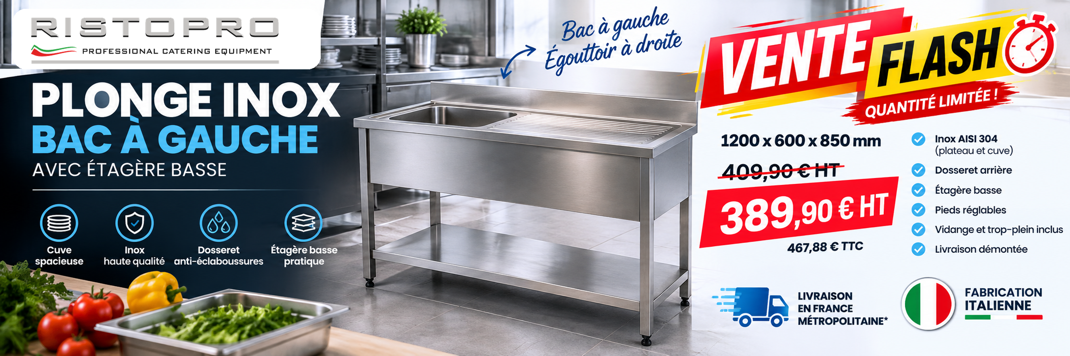 PLONGE PROFESSIONNELLE PROMO